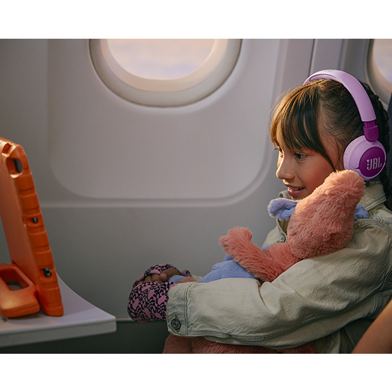 Casque Sans Fil JBL Junior 320BT Violet en Tunisie