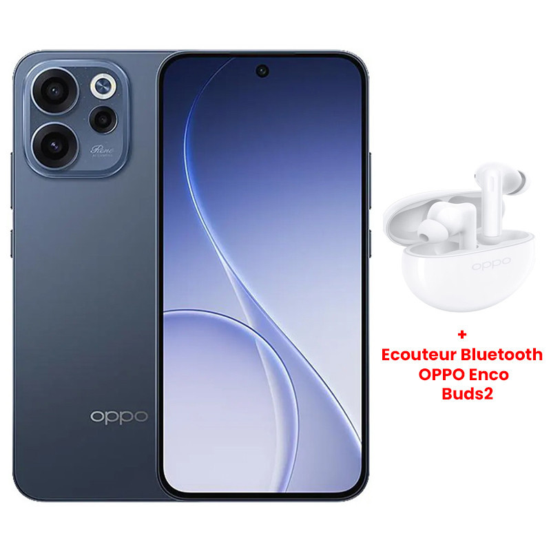 Smartphone Oppo Reno 15F 5G 12Go 512Go Bleu Crépuscule en Tunisie