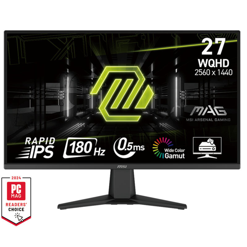 Ecran MSI MAG 275QF 27'' WQHD 180Hz Fast IPS Noir en Tunisie