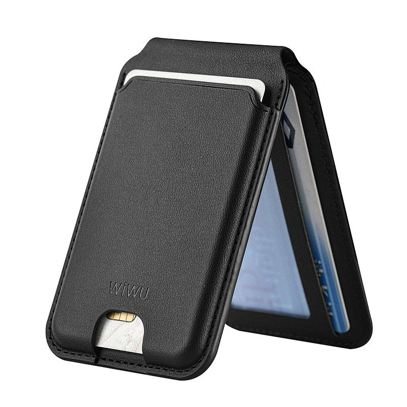 Portefeuille Magnétique Wiwu Avec Support Noir en Tunisie