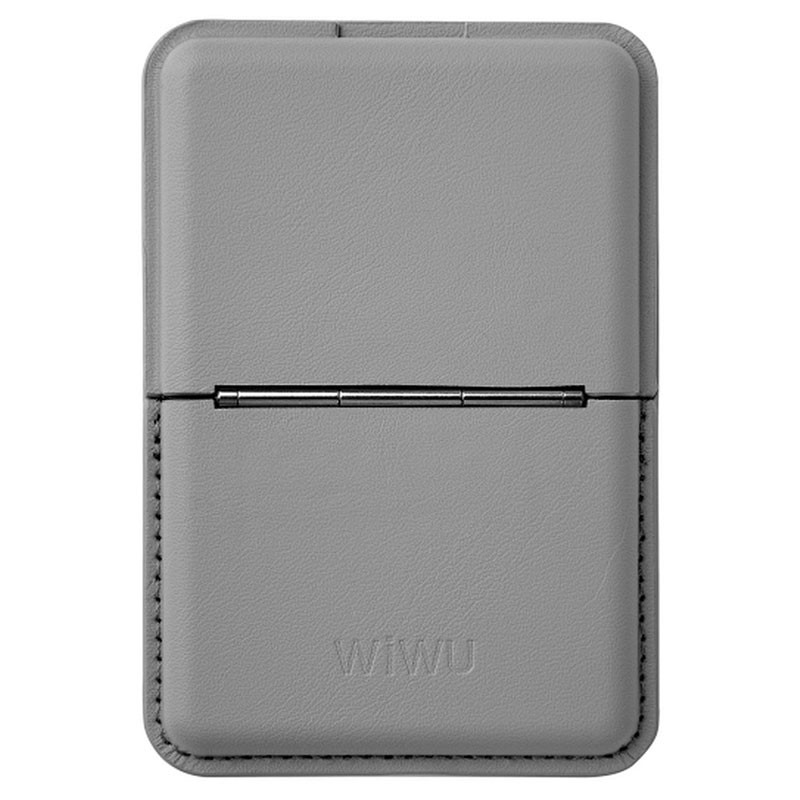Portefeuille Magnétique Wiwu Avec Support Gris en Tunisie