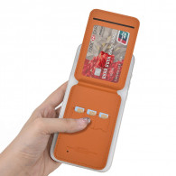 Portefeuille Magnétique Wiwu Avec Support Marron en Tunisie