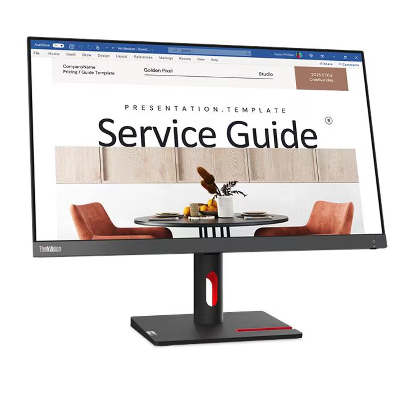 Ecran Lenovo Thinkvision S24i-30 23.8'' FHD 100Hz IPS Noir En Tunisie