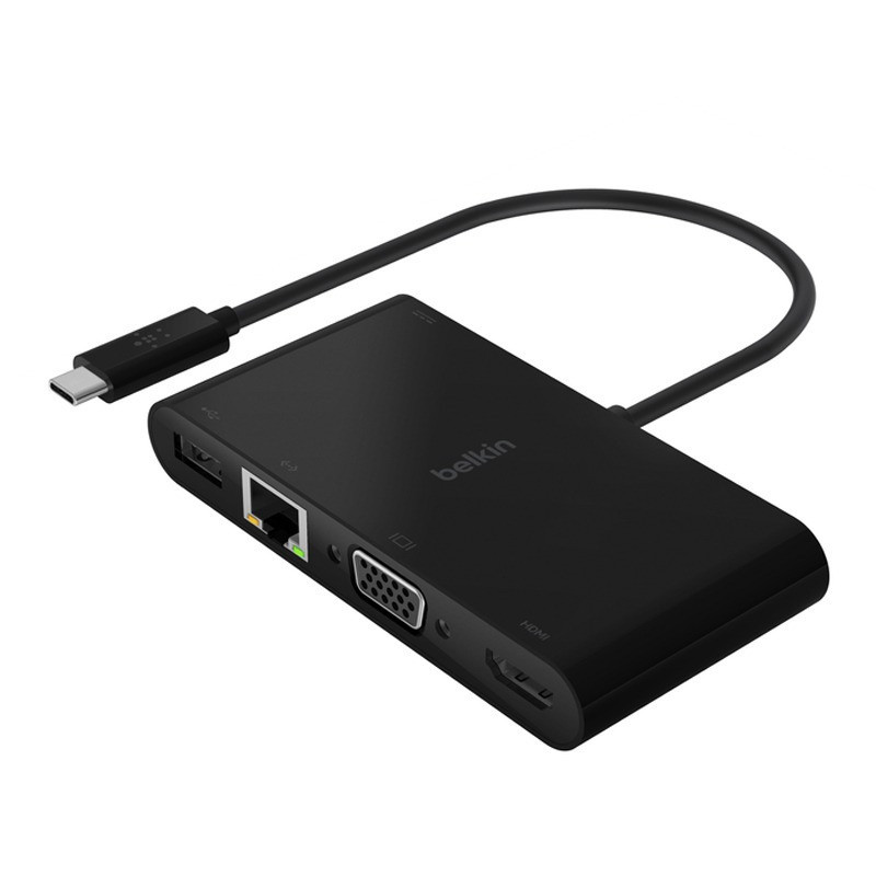 Adaptateur Belkin USB-C 5 En 1 Noir En Tunisie