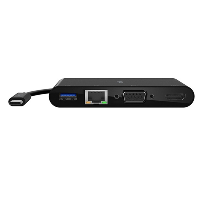 Adaptateur Belkin USB-C 4En1 Noir En Tunisie