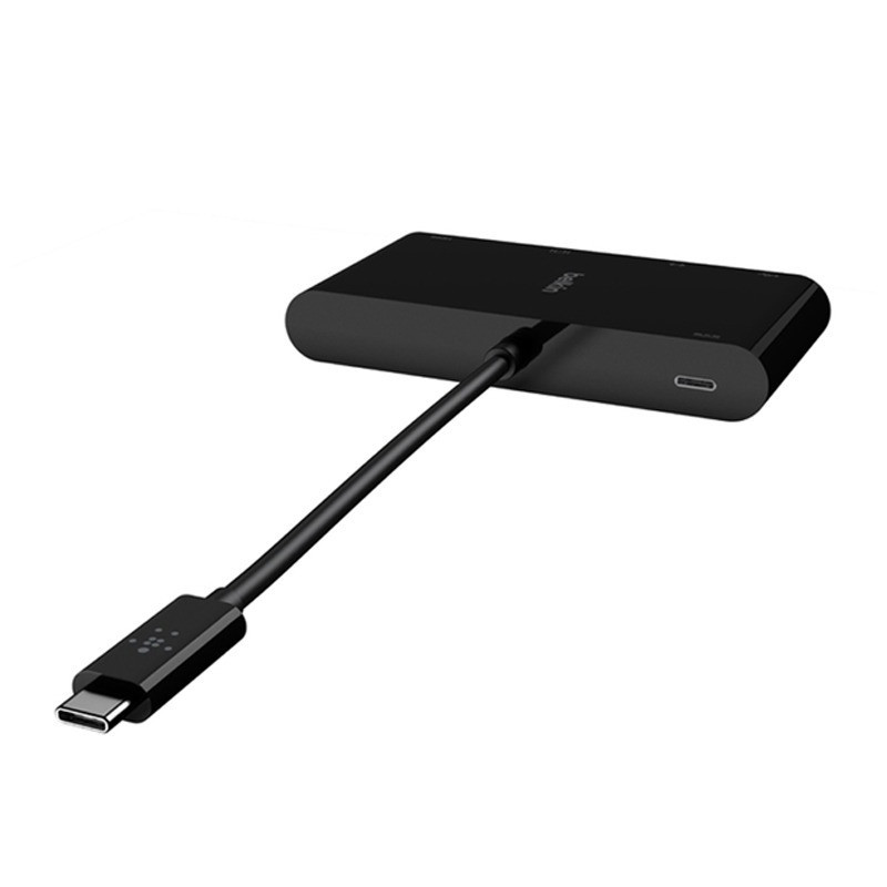 Adaptateur Belkin USB-C 4En1 Noir En Tunisie