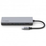 Adaptateur Belkin USB-C 7En1 Silver En Tunisie