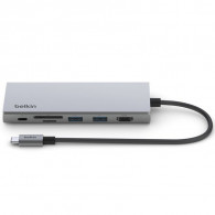 Adaptateur Belkin USB-C 7En1 Silver
