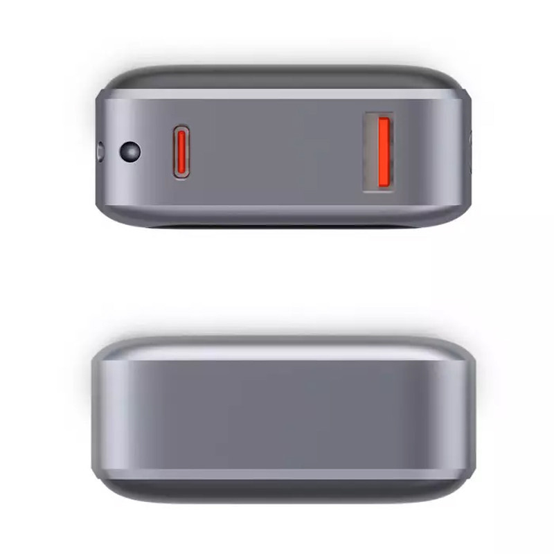 Power Bank Ksix 22.5W 10 000 mAh Gris En Tunisie