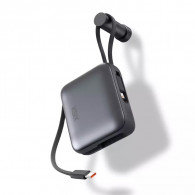 Power Bank Ksix 22.5W 10 000 mAh Avec Câbles Gris En Tunisie