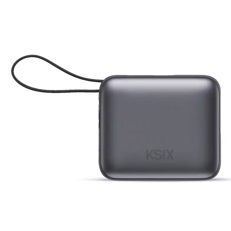 Power Bank Ksix 22.5W 10 000 mAh Avec Câbles Gris En Tunisie