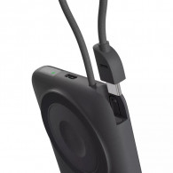 Power Bank Magnétique Ksix 22.5W 10 000 mAh Gris En Tunisie