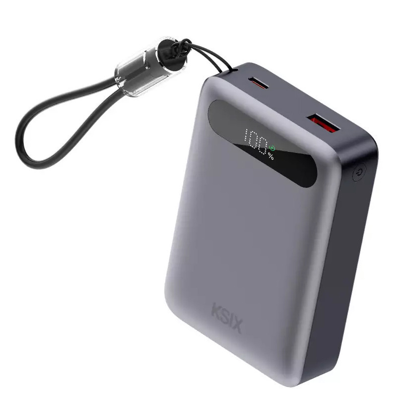 Power Bank Ksix 22.5W 20 000 mAh Gris En Tunisie