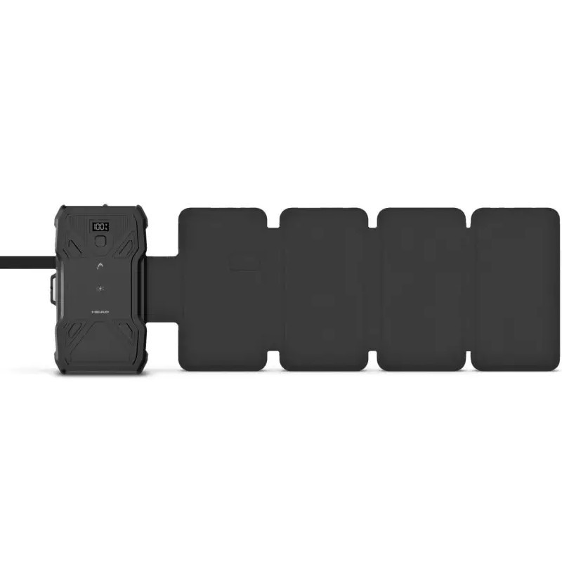 Power Bank Ksix Head Solaire 22.5W 10 000 mAh Noir En Tunisie