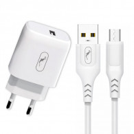 Chargeur Sky Dolphin SC22E Type C Smart Charge Blanc en Tunisie