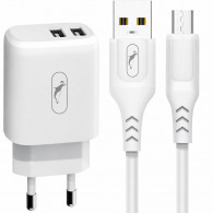 Chargeur Sky Dolphin SC22EB Type C Smart Charge Blanc en Tunisie