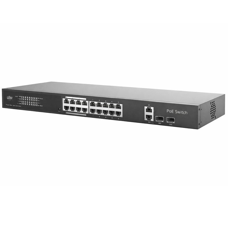 Switch De Bureau UNV 16 Ports PoE + 1 Port + 1 Port SFP Gigabit +Port Combo  En Tunisie