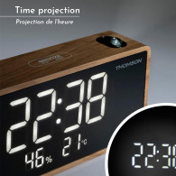 Radio & Réveil Avec Projection Thomson CP202T Bois en Tunisie