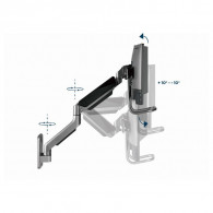 Support De Bureau Gembird MA-WA3-01 17"- 27" Noir en Tunisie