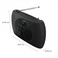 Radio Numérique Thomson RT350DAB Noir en Tunisie