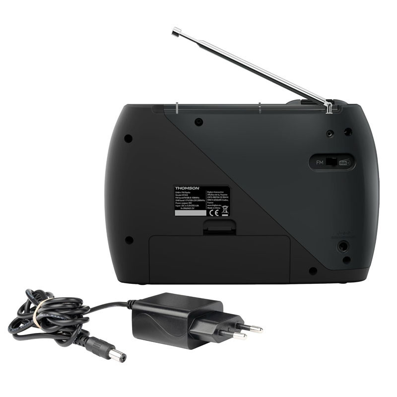 Radio Numérique Thomson RT350DAB Noir en Tunisie