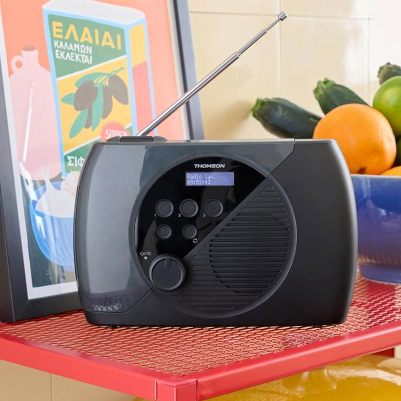 Radio Numérique Thomson RT350DAB Noir en Tunisie