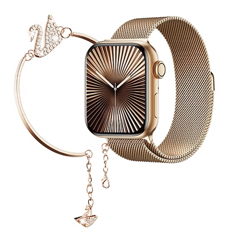 Montre Connectée Haino Teko SQ-16 Mini Gold + 2 Ceintures En Tunisie