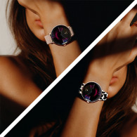 Montre Connectée Forever Lucca SB-370 Rose Gold + Bracelet Patchwork en Tunisie en Tunisie