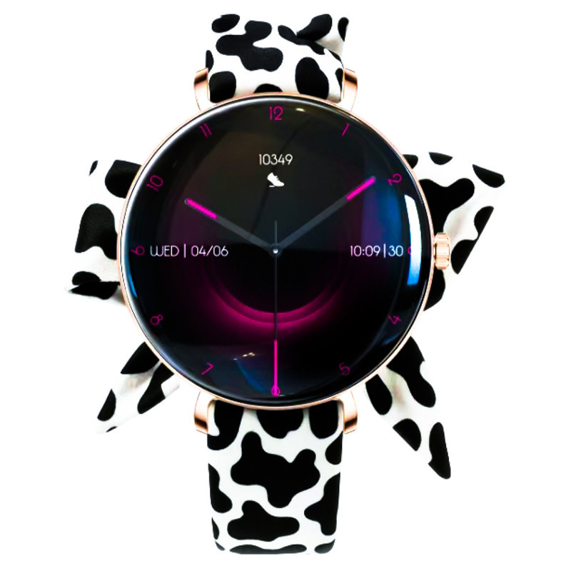 Montre Connectée Forever Lucca SB-370 Rose Gold + Bracelet Patchwork en Tunisie en Tunisie