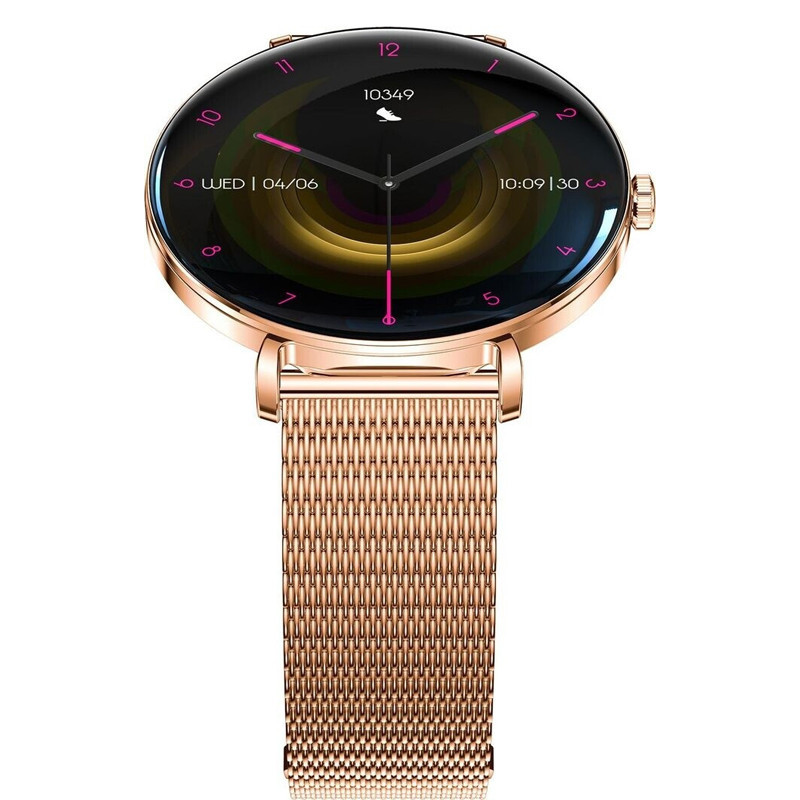 Montre Connectée Forever Lucca SB-370 Rose Gold + Bracelet Patchwork en Tunisie en Tunisie