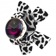 Montre Connectée Forever Lucca SB-370 Rose Gold + Bracelet Vache