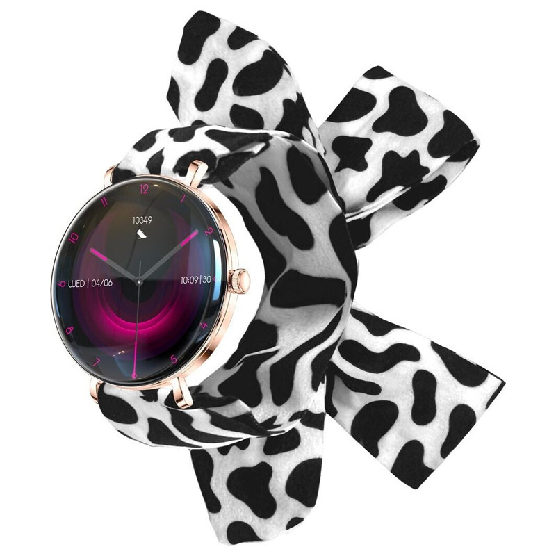 Montre Connectée Forever Lucca SB-370 Rose Gold + Bracelet Patchwork en Tunisie en Tunisie