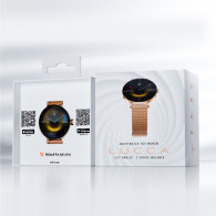 Montre Connectée Forever Lucca SB-370 Rose Gold + Bracelet Patchwork en Tunisie en Tunisie