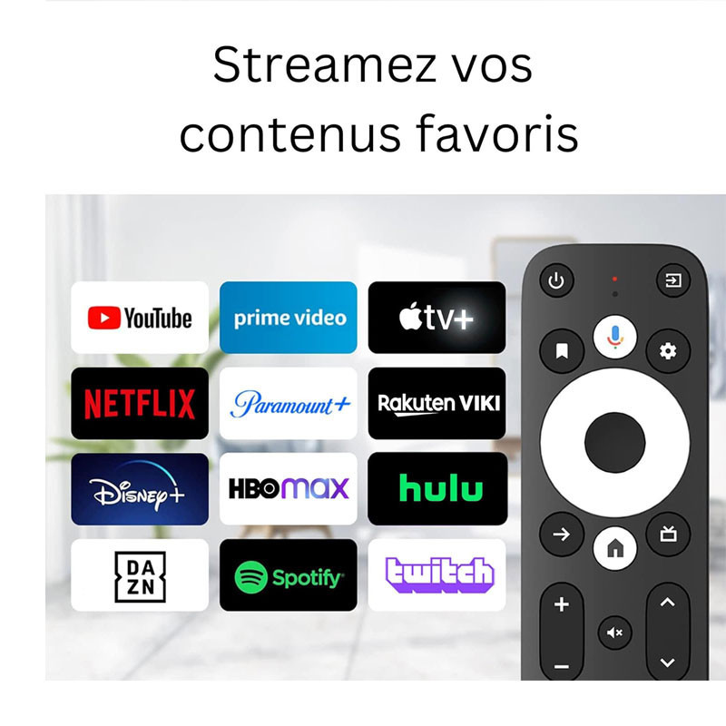 Box TV Android Dcolor GD2 2G 32Go Noir en Tunisie