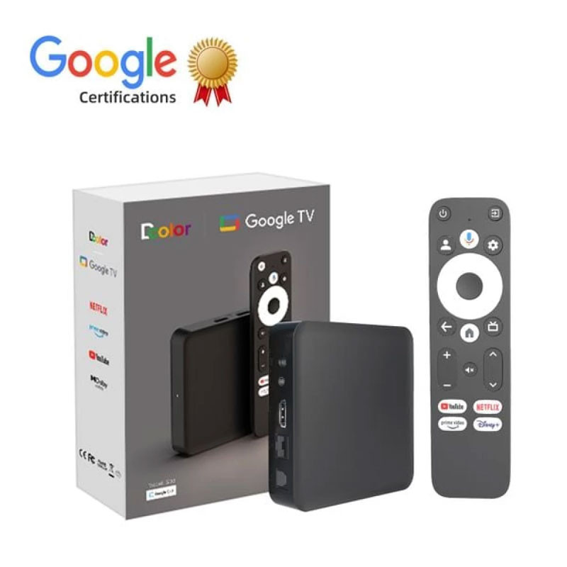 Box TV Android Dcolor GD2 2G 32Go Noir en Tunisie
