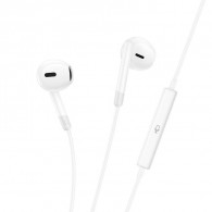 Écouteur Filaire Hoco M109 Blanc en Tunisie