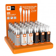 Câble Chargeur WUW X204 USB Vers Type C Blanc