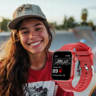 Montre Connectée Forever IGo Watch 3 JW-500 Rouge