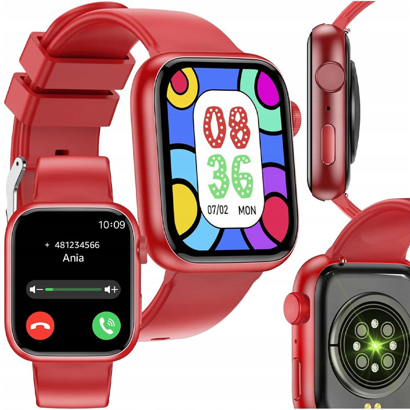 Montre Connectée Forever IGo Watch 3 JW-500 Rouge