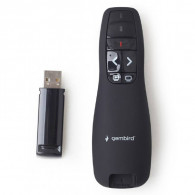 Pointeur Laser Sans Fil Gembird WP-L-12 Noir en Tunisie