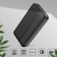 Power Bank Maxlife MXPB-02 20000 mAh Noir en Tunisie