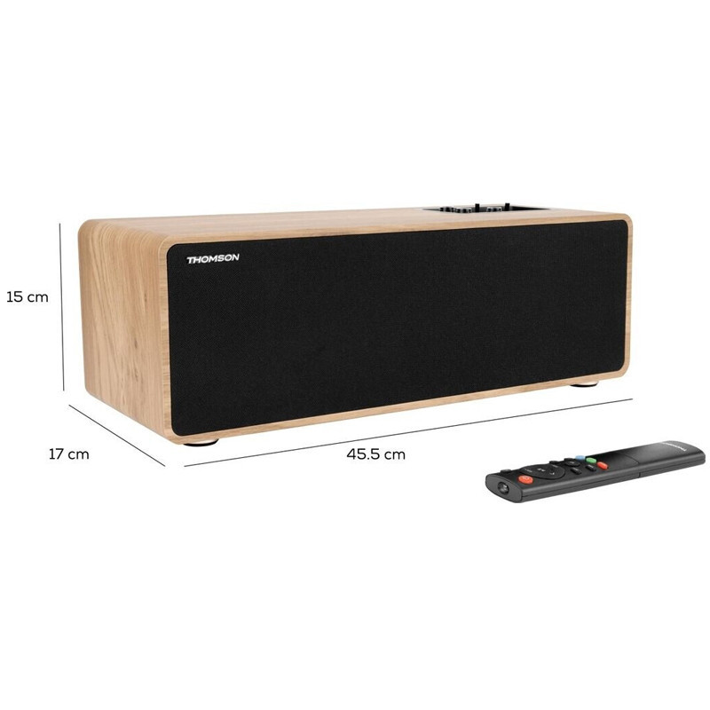 Haut Parleur Bluetooth Thomson WS852 150W Bois en Tunisie