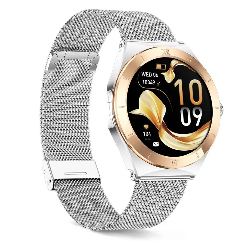 Montre Connectée Ksix Lya Silver + Bracelet Rose en Tunisie