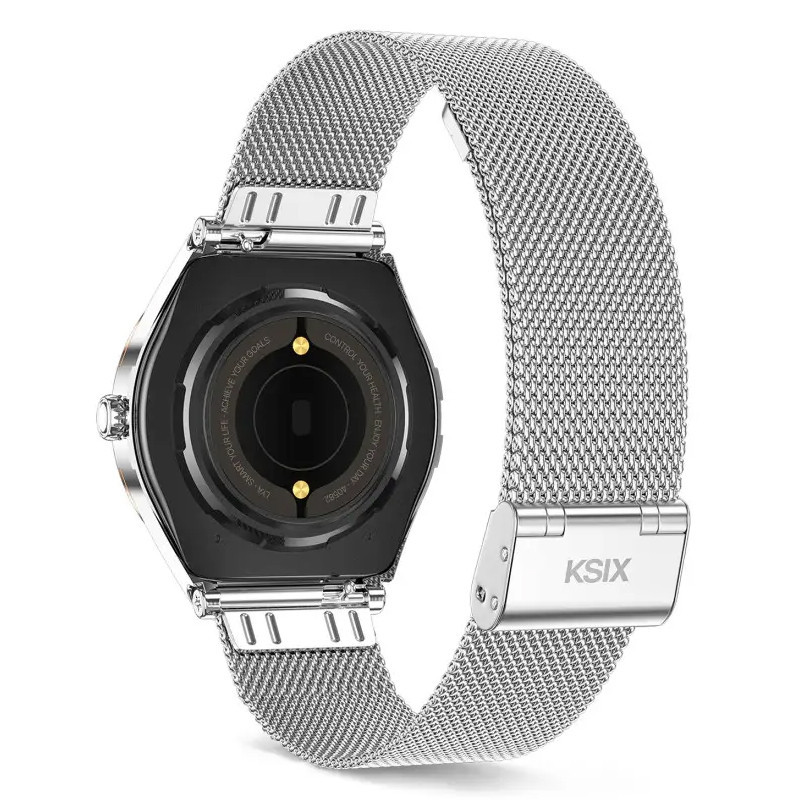 Montre Connectée Ksix Lya Silver + Bracelet Rose en Tunisie