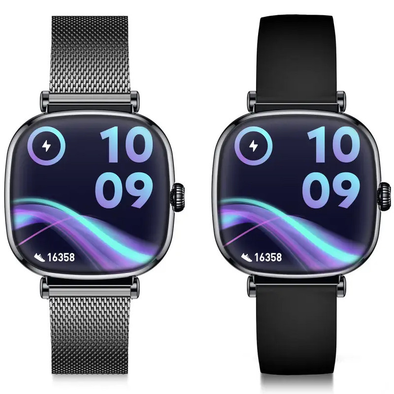 Montre Connectée Ksix Iria Noir + Bracelet Noir