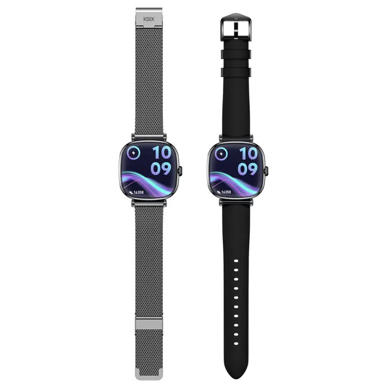 Montre Connectée Ksix Iria Noir + Bracelet Noir en Tunisie