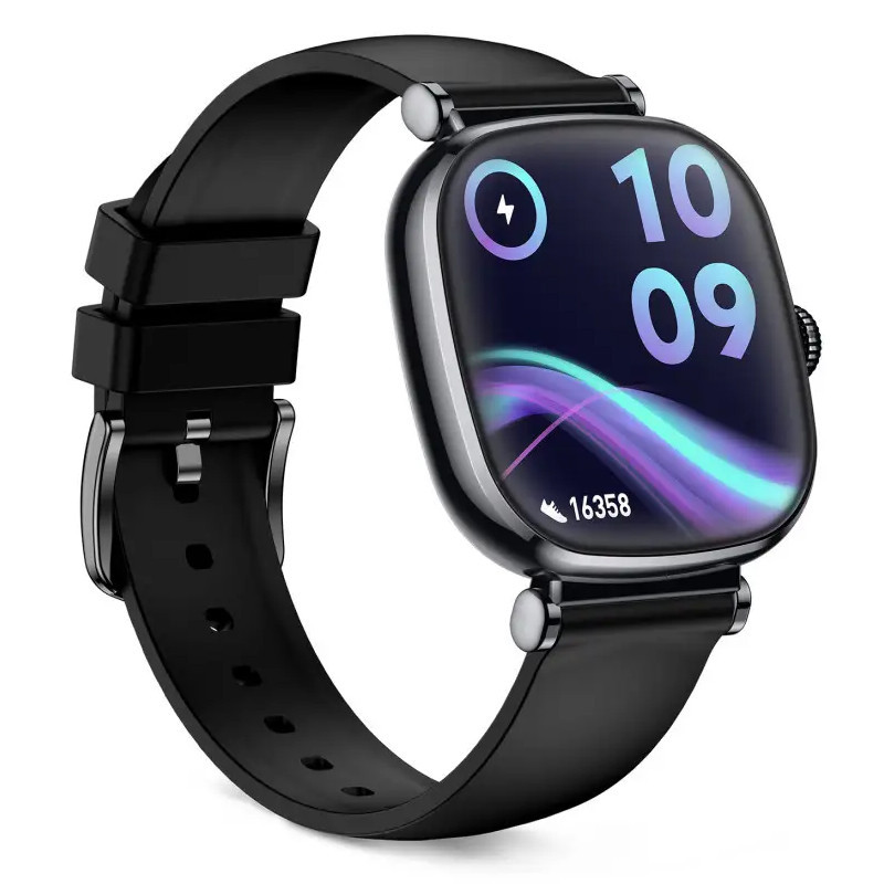 Montre Connectée Ksix Iria Noir + Bracelet Noir en Tunisie