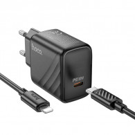 Chargeur Hoco CS22A Type-C Vers Lightning 30W Noir en Tunisie