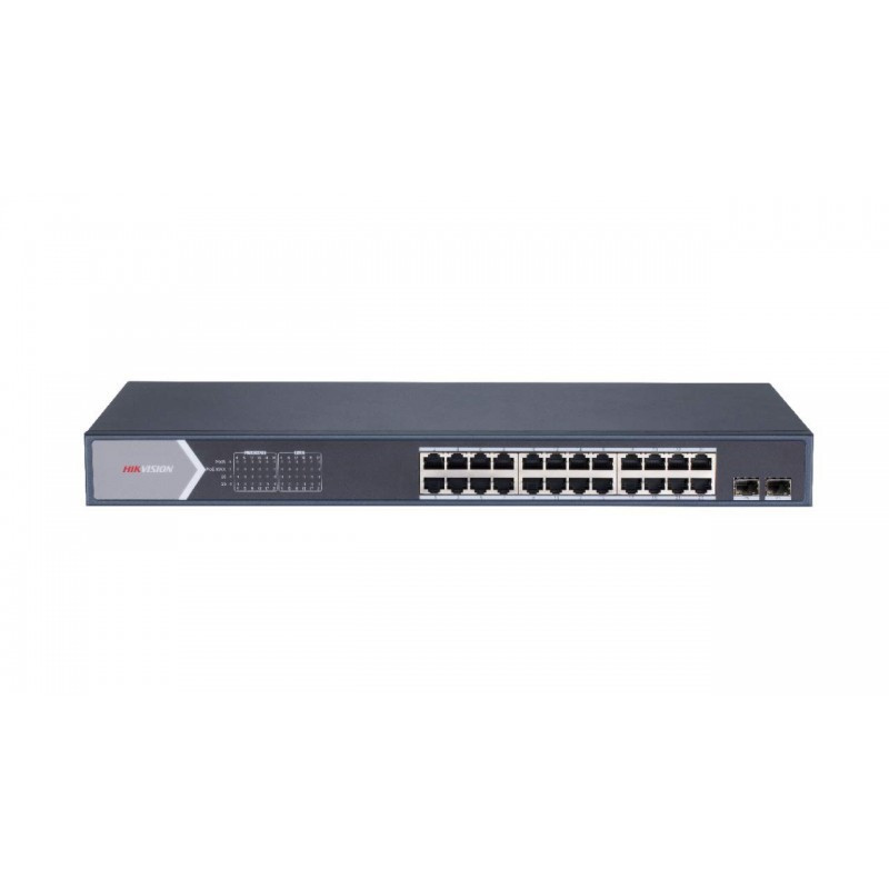 Switch Hikvision DS-3E0526P-E-M 24 Ports PoE SFP Gigabit +  2 Ports Fibre Optique SFP en Tunisie