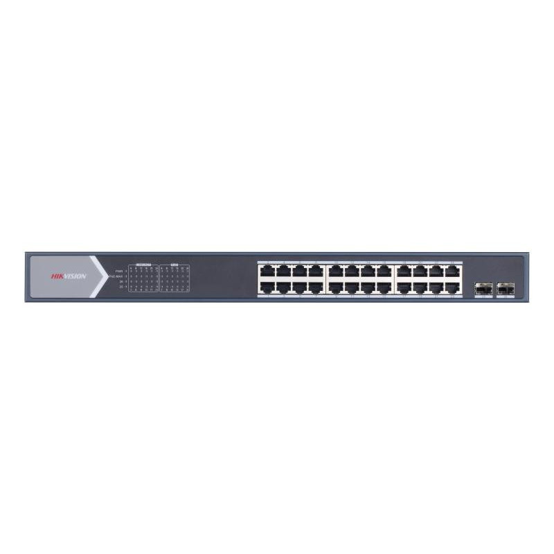 Switch Hikvision DS-3E0526P-E-M 24 Ports PoE SFP Gigabit +  2 Ports Fibre Optique SFP en Tunisie